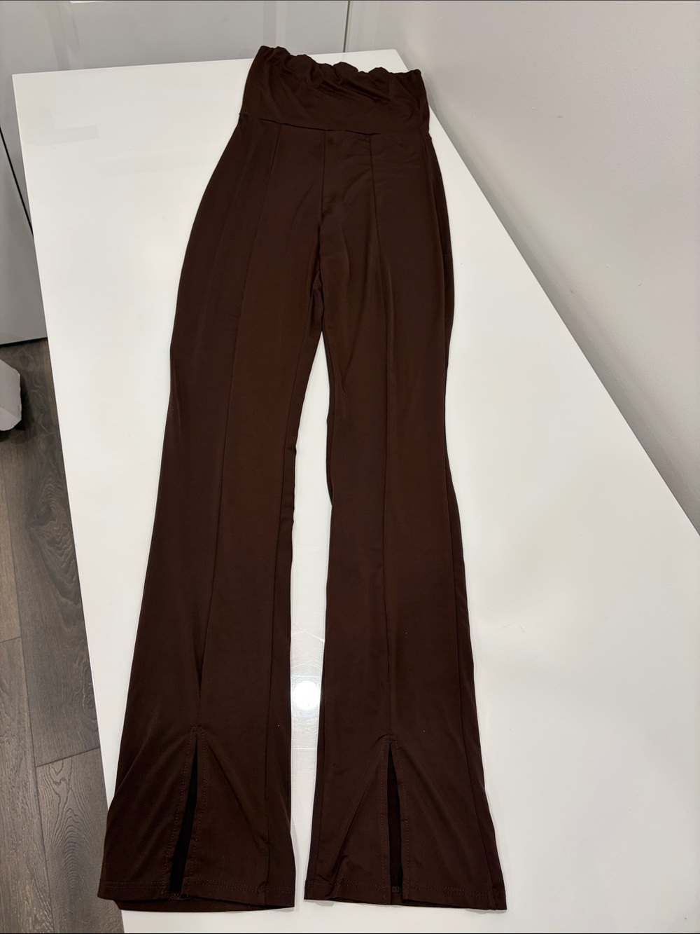Fashion Nova Chocolate Brown Strapless Jumpsuit